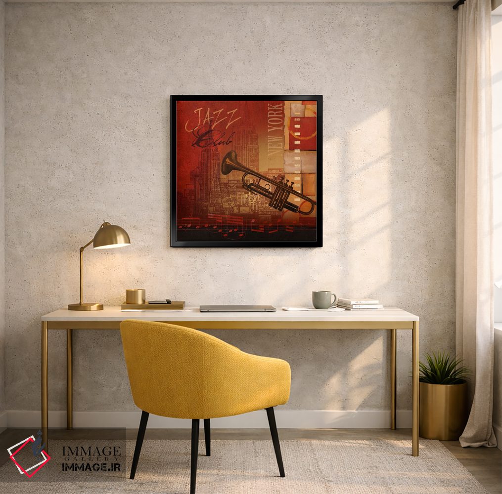تابلو دکوراتیو کلوب جاز اثر کنراد ناتسن - D5B