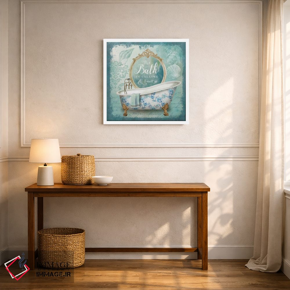 تابلو دکوراتیو حمام آینه II اثر کنراد ناتسن - D5W