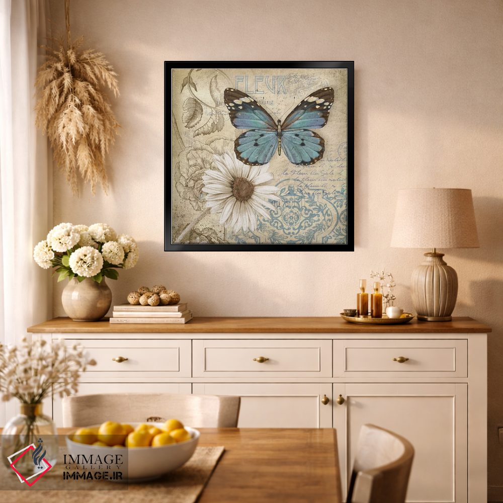 تابلو دکوراتیو باغ پروانه II اثر کنراد ناتسن - D2B