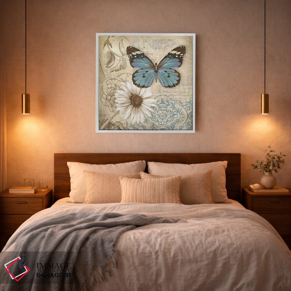 تابلو دکوراتیو باغ پروانه II اثر کنراد ناتسن - D3W
