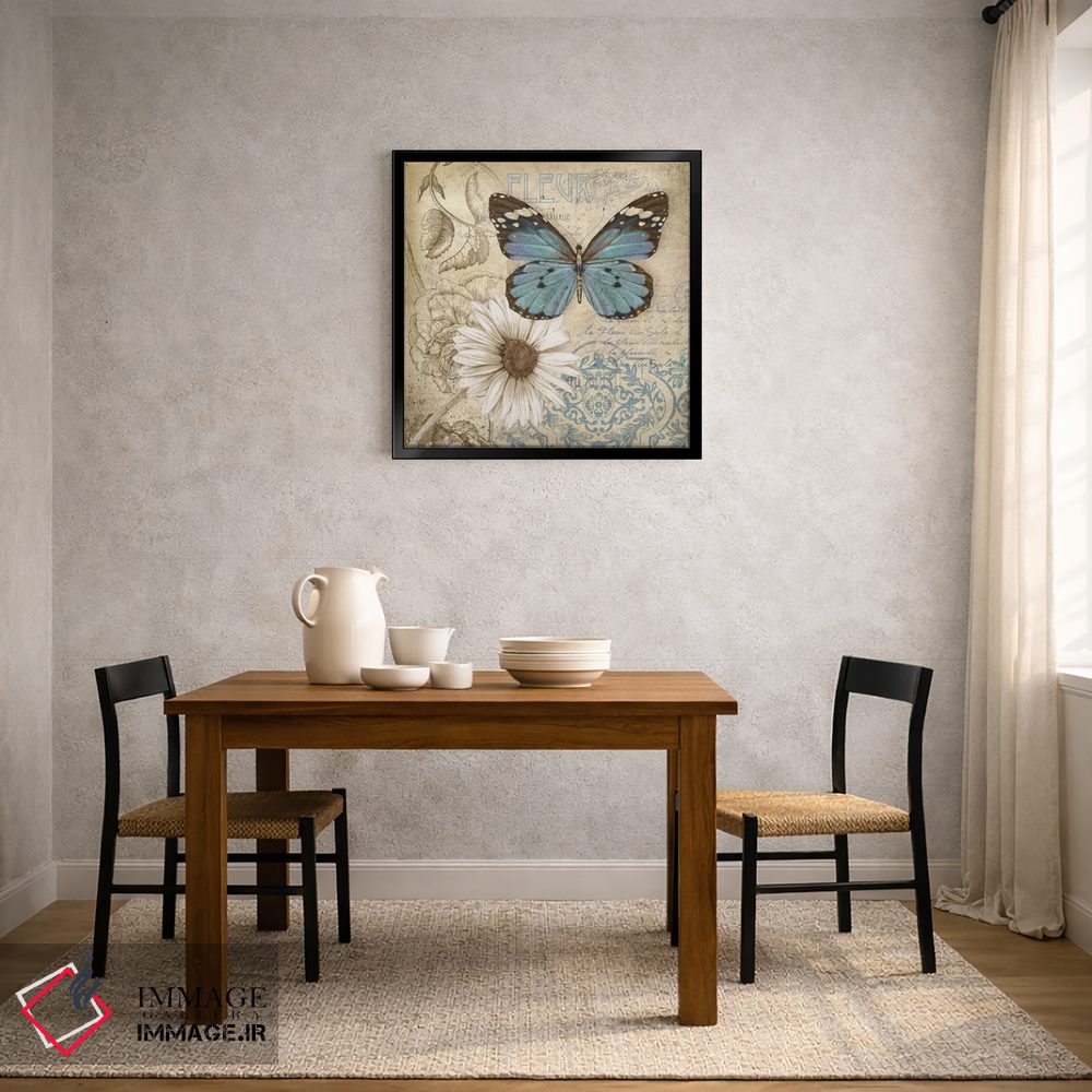 تابلو دکوراتیو باغ پروانه II اثر کنراد ناتسن - D4B