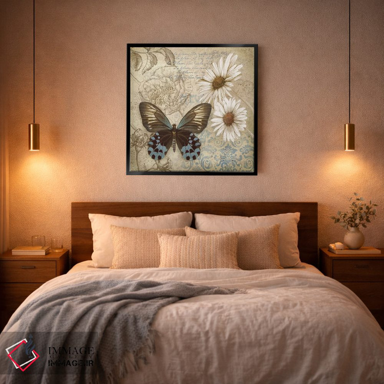 تابلو دکوراتیو باغ پروانه I اثر کنراد ناتسن - D2B