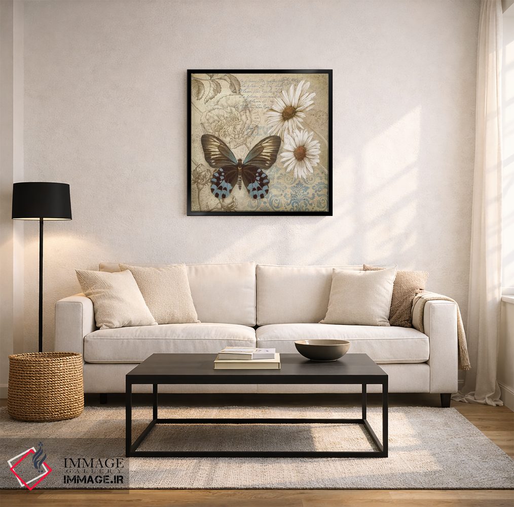 تابلو دکوراتیو باغ پروانه I اثر کنراد ناتسن - D1B
