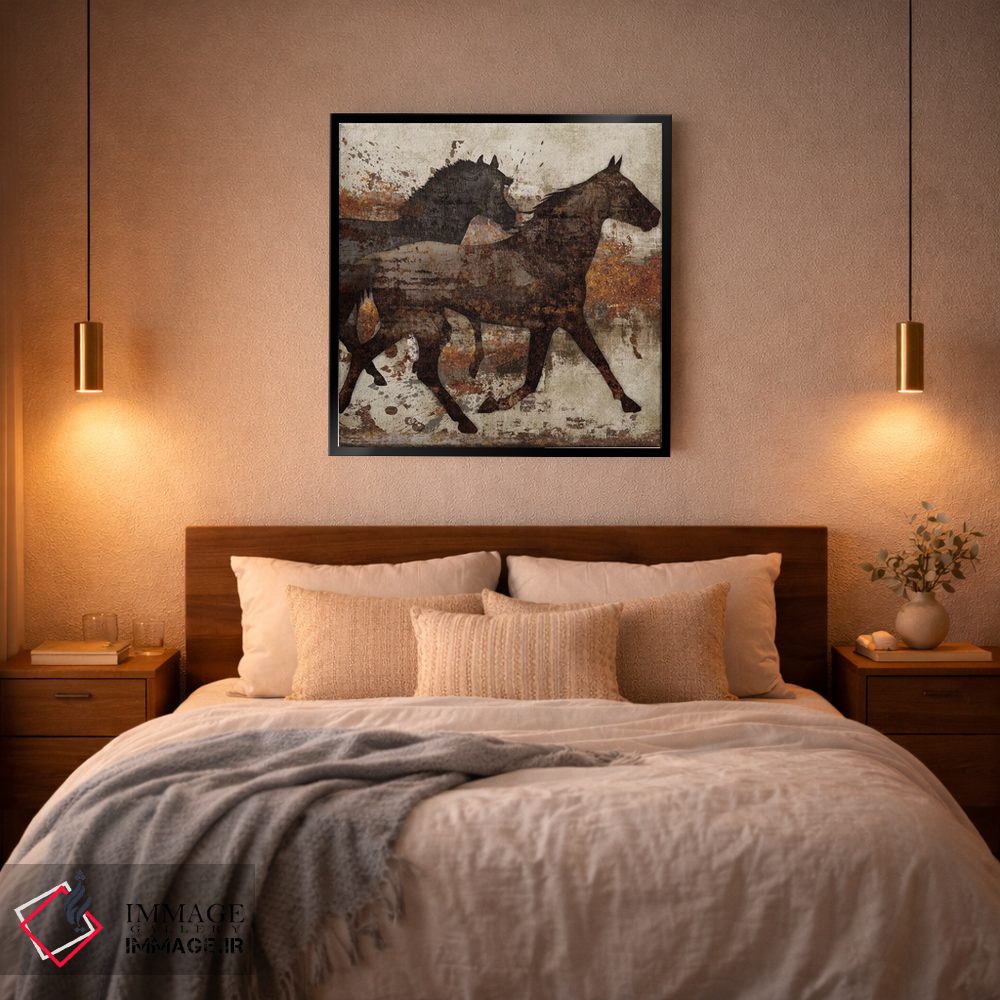 تابلو دکوراتیو آزاد دویدن I اثر کنراد ناتسن - D3B