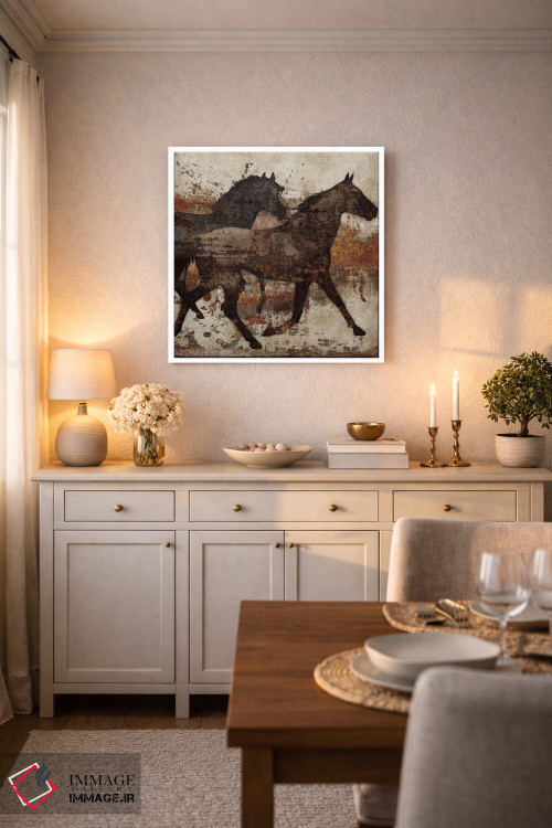 تابلو دکوراتیو آزاد دویدن I اثر کنراد ناتسن - D5W