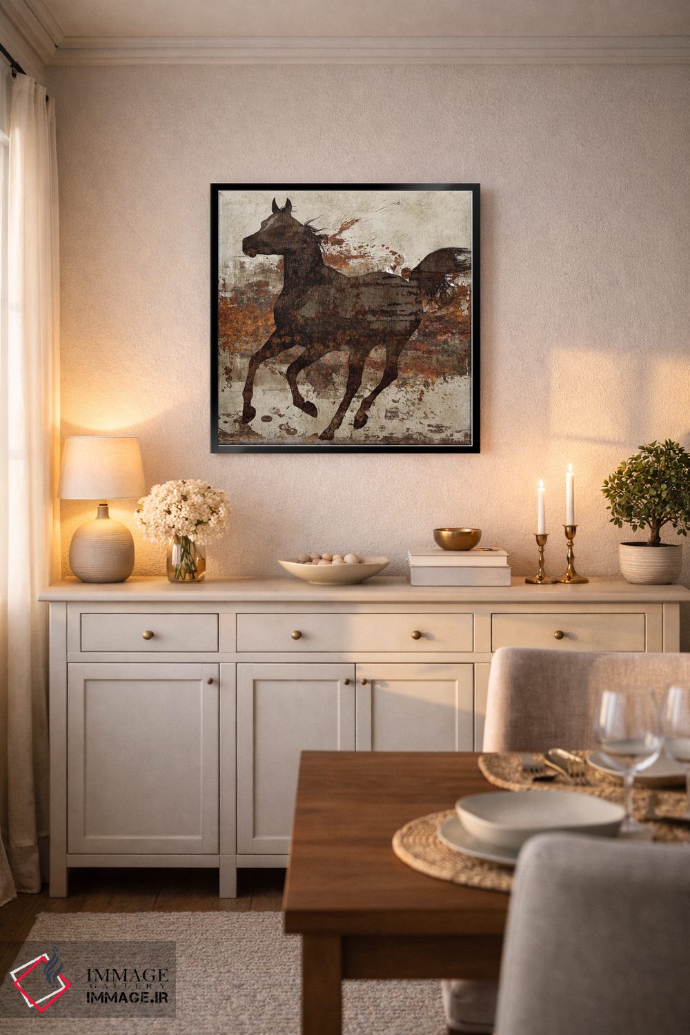 تابلو دکوراتیو آزاد دویدن II اثر کنراد ناتسن - D6B