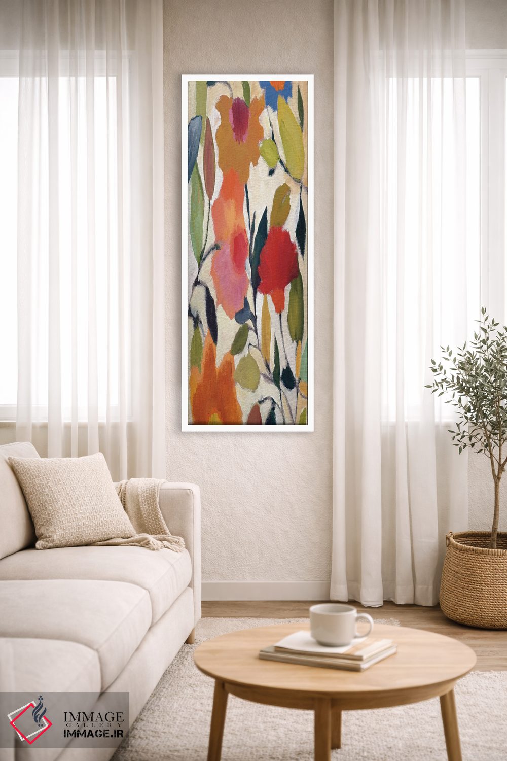 تابلو دکوراتیو بگونیاها اثر کیم پارکر - D3W