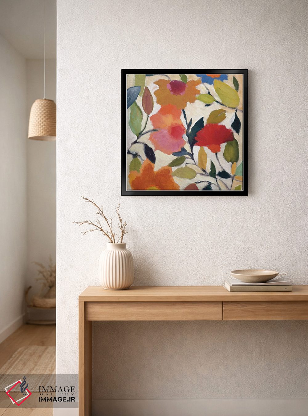 تابلو دکوراتیو بگونیاها اثر کیم پارکر - D6B