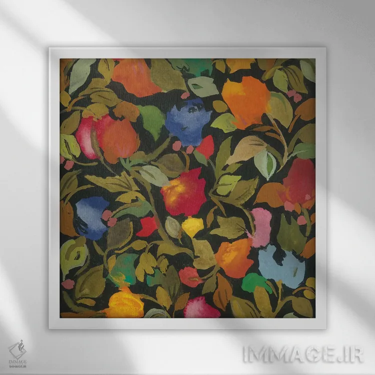 تابلو دکوراتیو خاطرات پاریس اثر کیم پارکر - نمای قابدار سفید