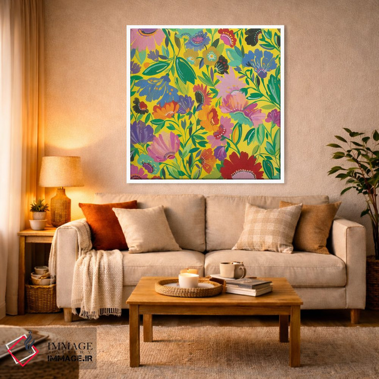 تابلو دکوراتیو باغ مکزیکی ۲ اثر کیم پارکر - D2W