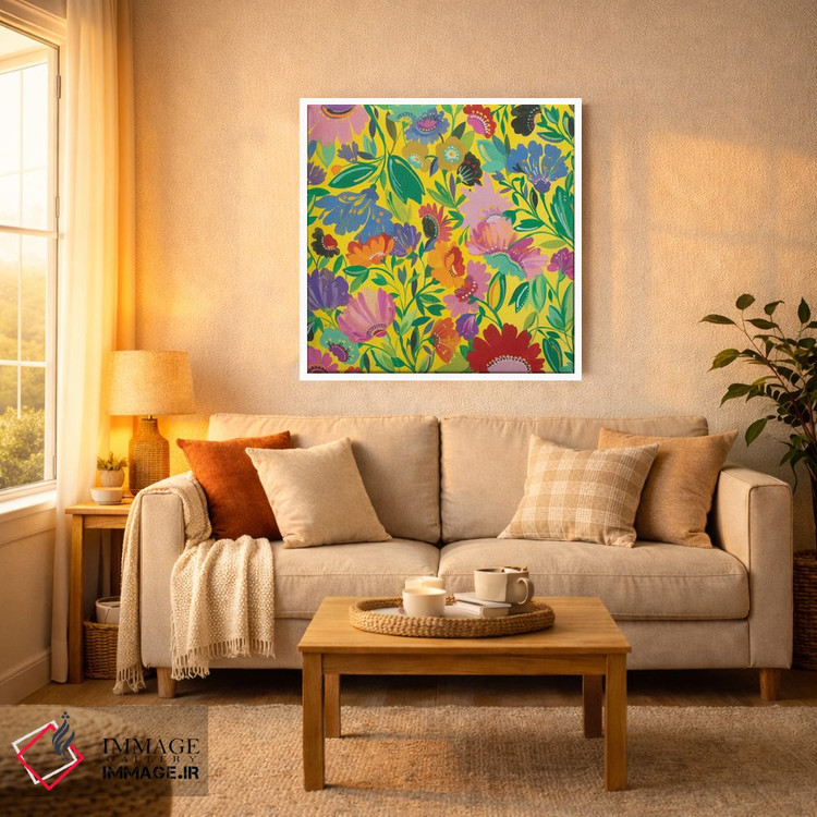 تابلو دکوراتیو باغ مکزیکی ۲ اثر کیم پارکر - D3W