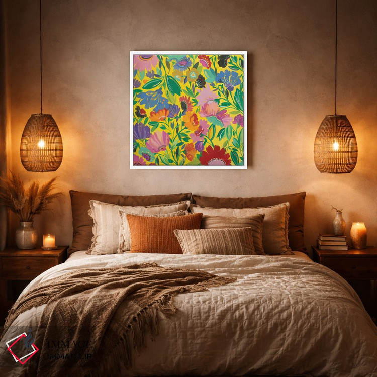 تابلو دکوراتیو باغ مکزیکی ۲ اثر کیم پارکر - D4W