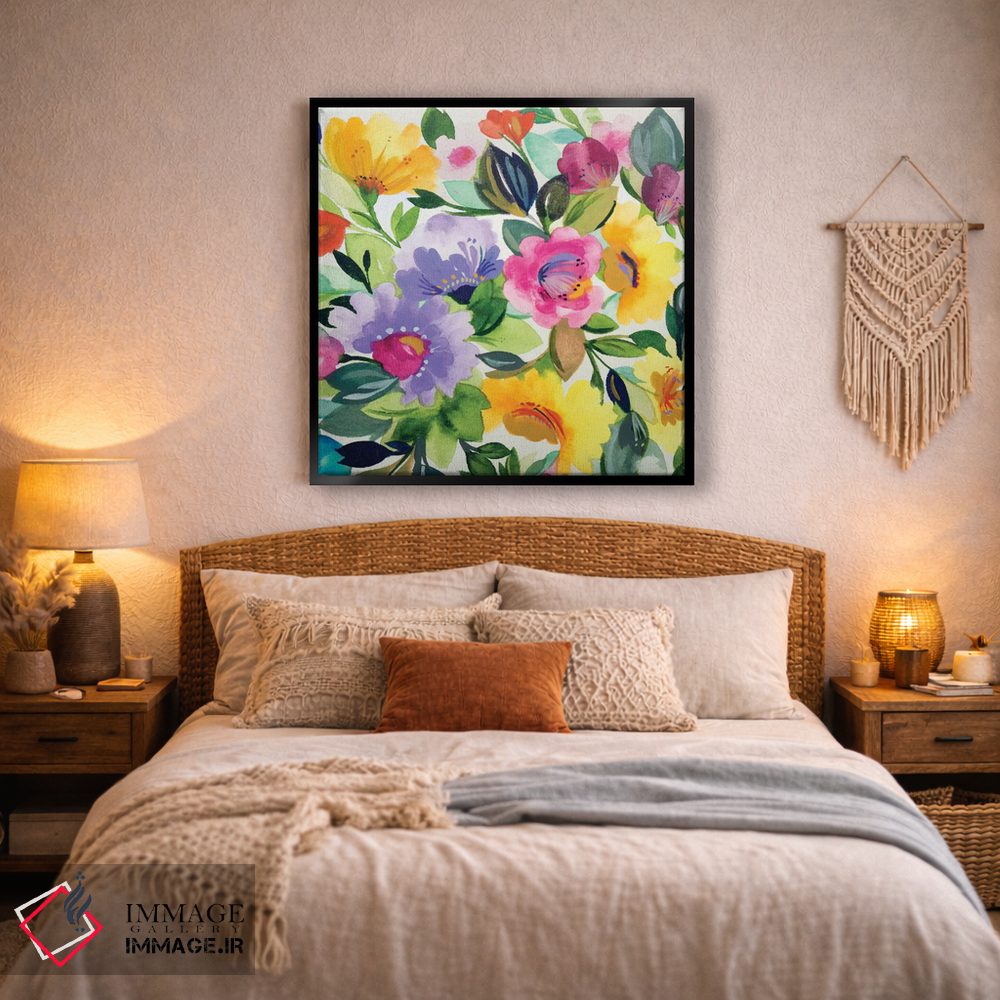 تابلو دکوراتیو زینیاهای اسطوخودوسی ۲ اثر کیم پارکر - D4B