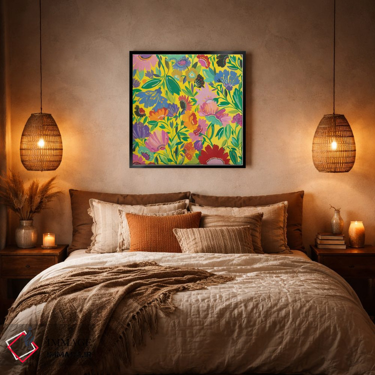 تابلو دکوراتیو باغ مکزیکی ۲ اثر کیم پارکر - D6B