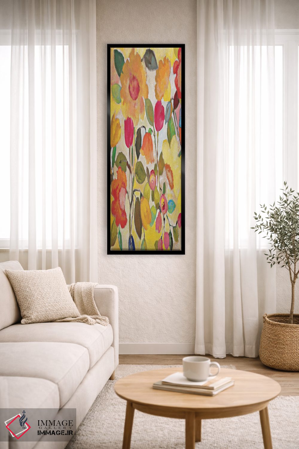 تابلو دکوراتیو باغ اقیانوسی اثر کیم پارکر - D6B