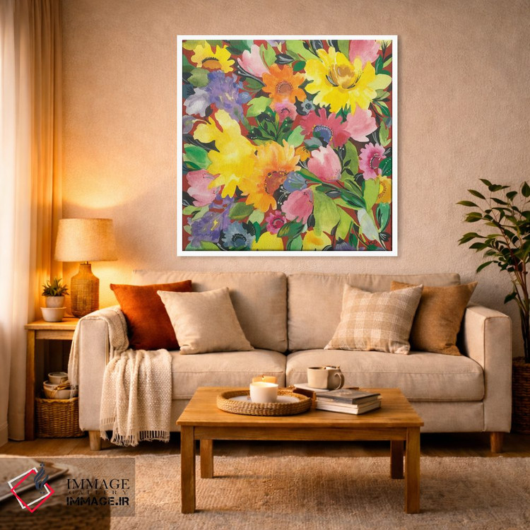 تابلو دکوراتیو باغ روسی اثر کیم پارکر - D2W