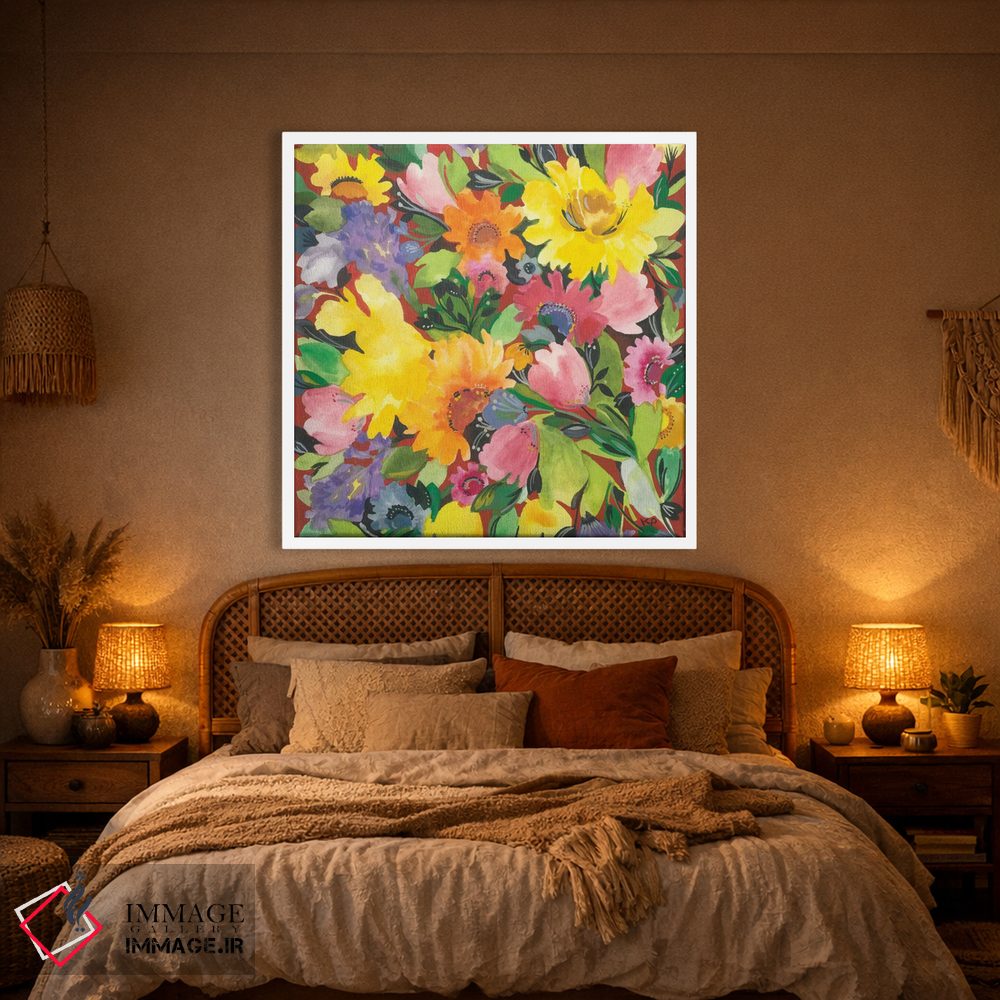 تابلو دکوراتیو باغ روسی اثر کیم پارکر - D1W