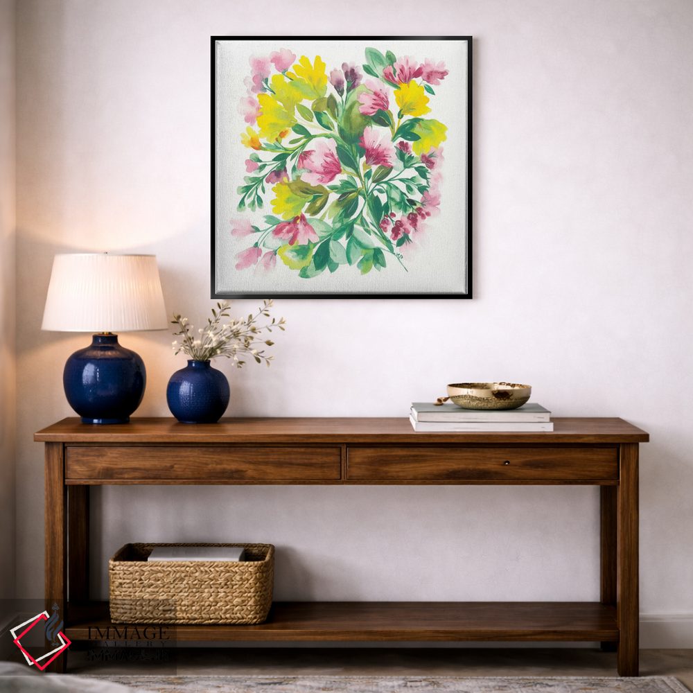 تابلو دکوراتیو زنبق پرویی اثر کیم پارکر - D4B