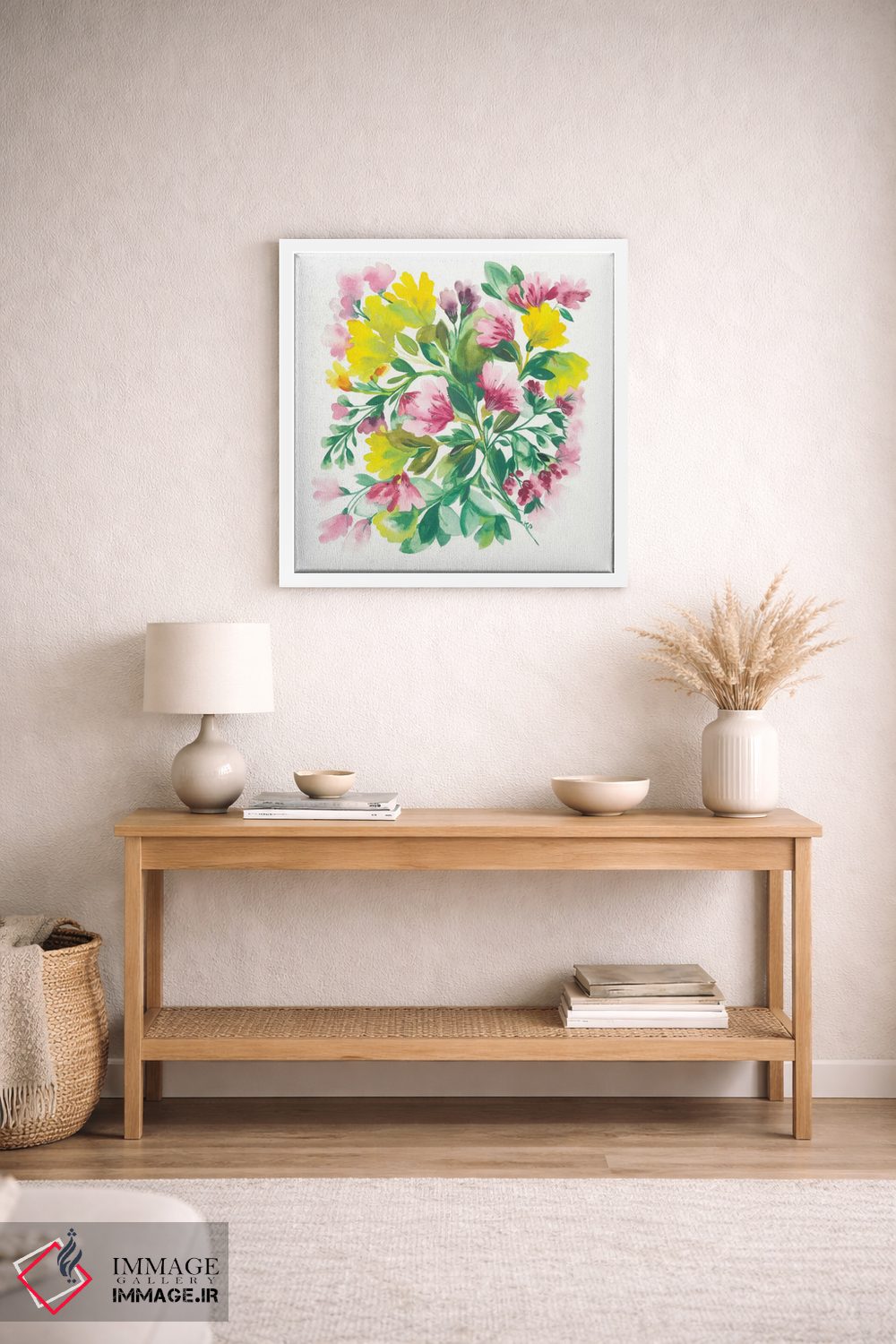 تابلو دکوراتیو زنبق پرویی اثر کیم پارکر - D2W