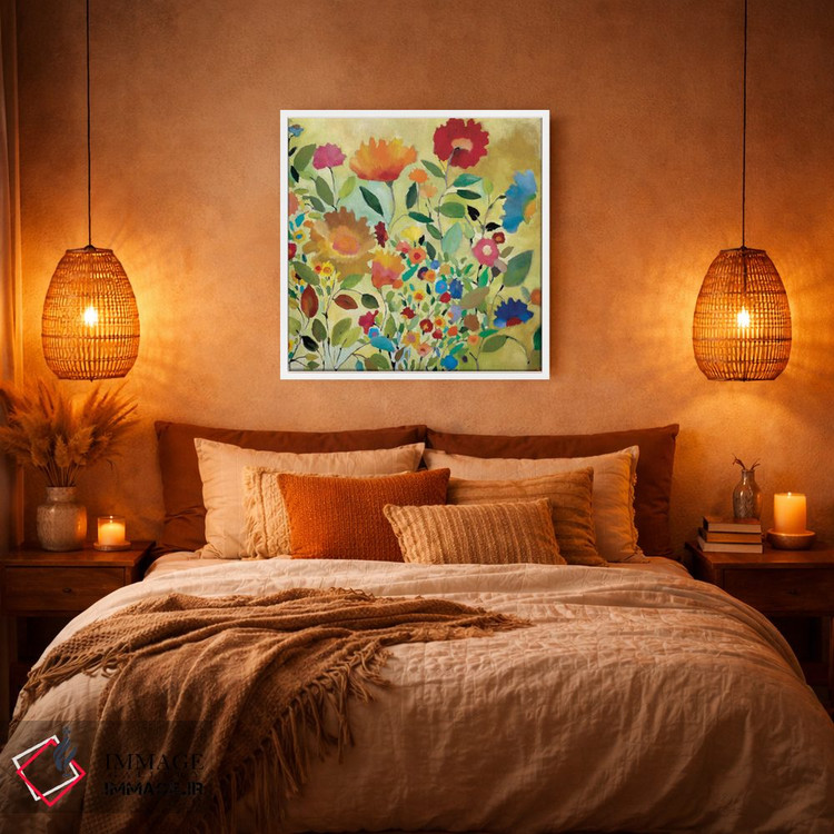 تابلو دکوراتیو چمنزار تابستانی اثر کیم پارکر - D3W