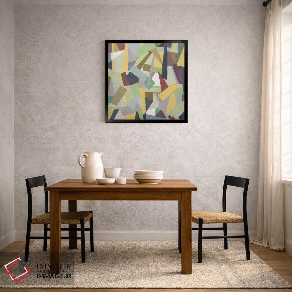 تابلو انتزاعی سانفرانسیسکو اثر کیم پارکر - D3B