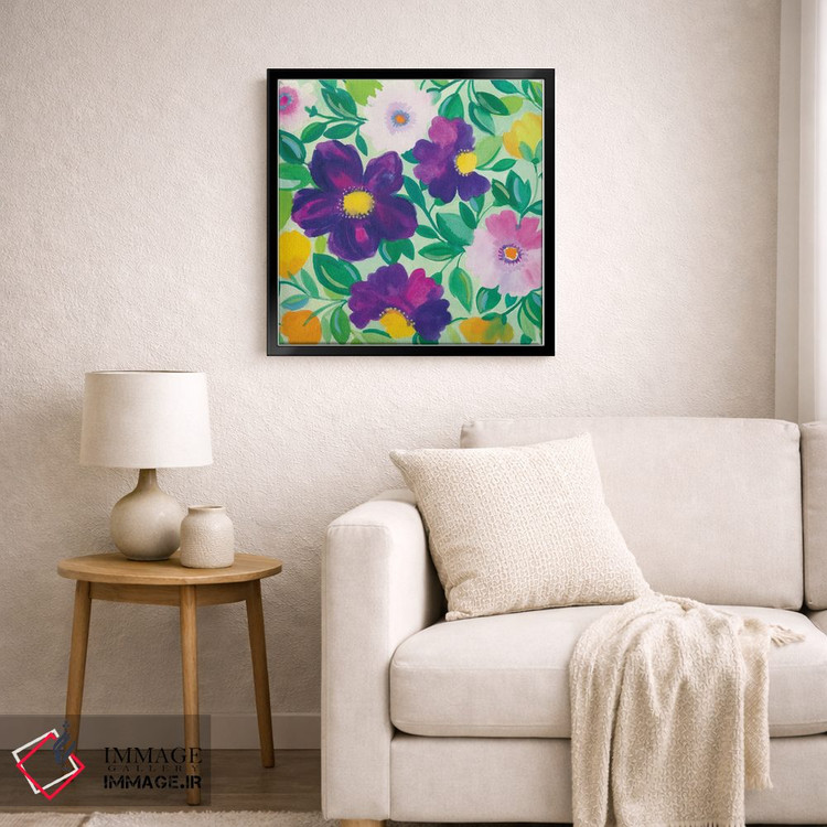 تابلو دکوراتیو پیچک صبحگاهی ۲ اثر کیم پارکر - D6B