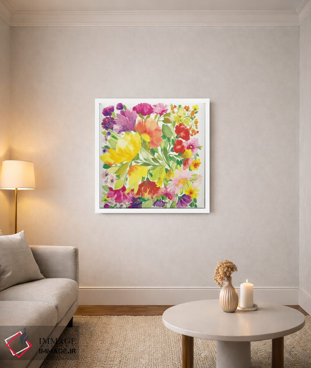 تابلو دکوراتیو لاله های بهاری اثر کیم پارکر - D2W