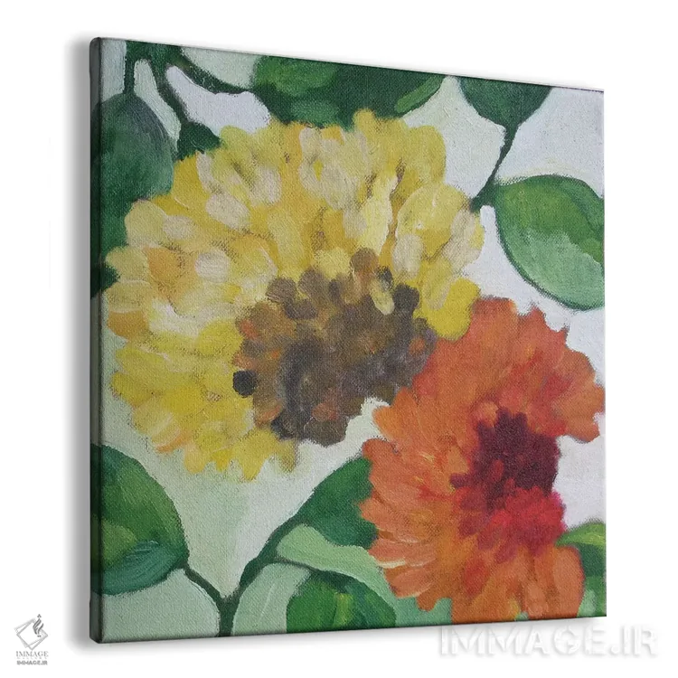 تابلو دکوراتیو باغ گابریل ۱ اثر کیم پارکر - نمای پرسپکتیو محصول