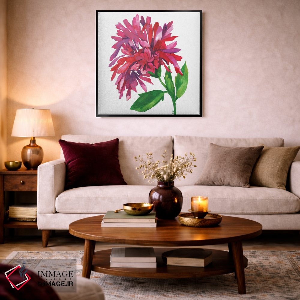 تابلو دکوراتیو مگنولیای ستاره ای سلطنتی اثر کیم پارکر - D4B