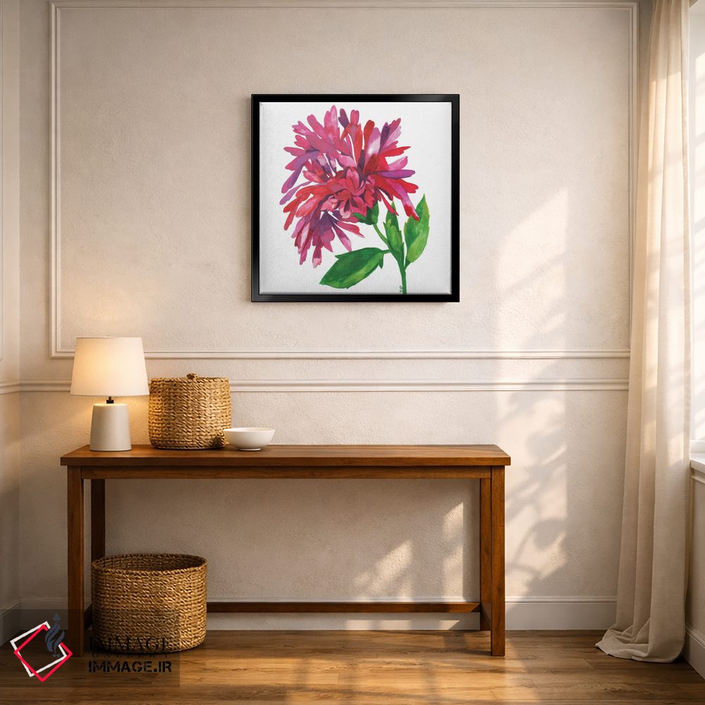 تابلو دکوراتیو مگنولیای ستاره ای سلطنتی اثر کیم پارکر - D6B