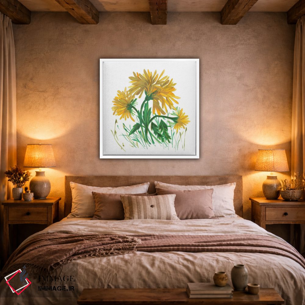 تابلو دکوراتیو قاصدک ها ۲ اثر کیم پارکر - D1W