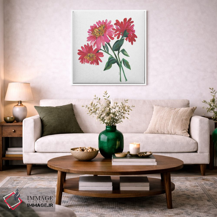 تابلو دکوراتیو سه زینیا اثر کیم پارکر - D2W