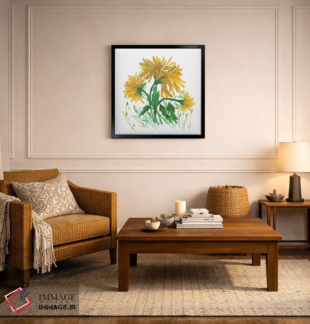 تابلو دکوراتیو قاصدک ها ۲ اثر کیم پارکر - D6B