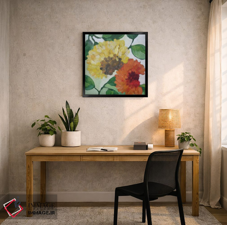 تابلو دکوراتیو باغ گابریل ۱ اثر کیم پارکر - D6B