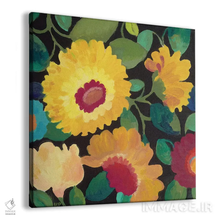 تابلو دکوراتیو نوکتورن II اثر کیم پارکر - نمای پرسپکتیو محصول