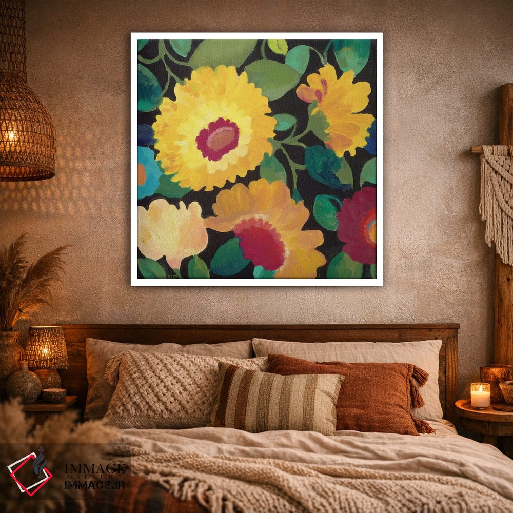 تابلو دکوراتیو نوکتورن II اثر کیم پارکر - D1W