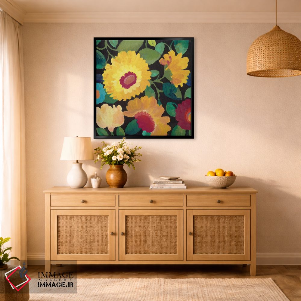 تابلو دکوراتیو نوکتورن II اثر کیم پارکر - D2B