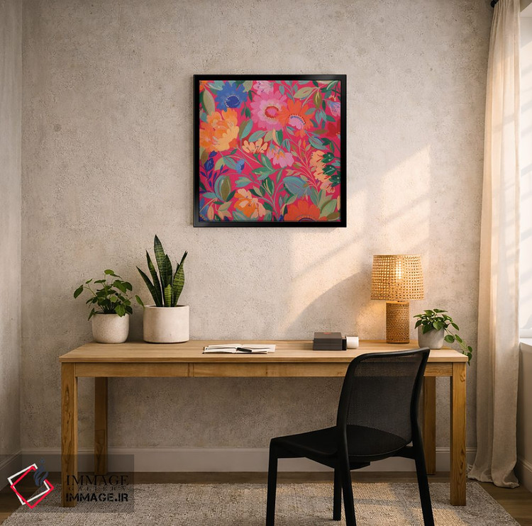تابلو دکوراتیو باغ مکزیکی اثر کیم پارکر - D6B