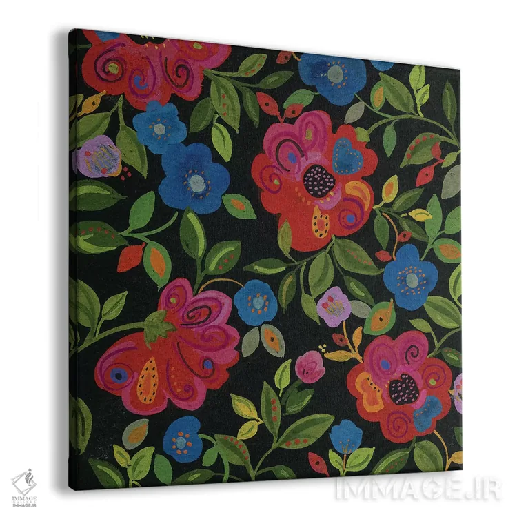 تابلو دکوراتیو باغ جادویی اثر کیم پارکر - نمای پرسپکتیو محصول