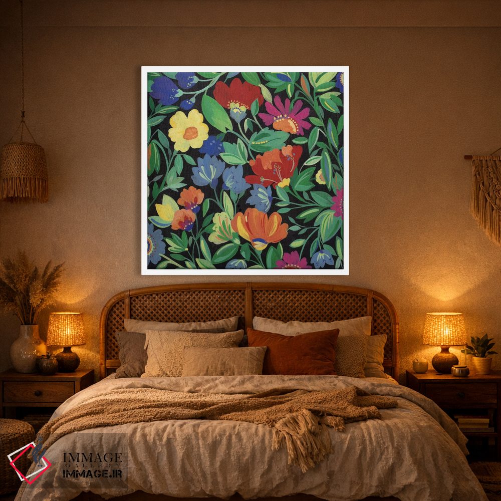 تابلو دکوراتیو باغ جامائیکا اثر کیم پارکر - D1W