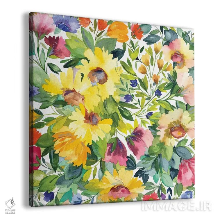 تابلو دکوراتیو باغ لیدیا اثر کیم پارکر - نمای پرسپکتیو محصول