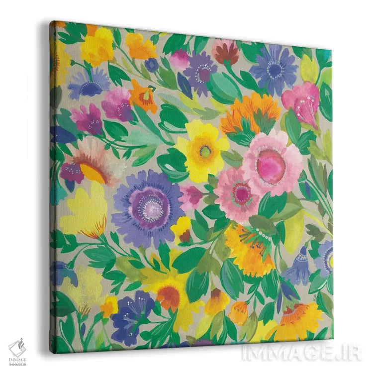 تابلو دکوراتیو باغ آوریل II اثر کیم پارکر - نمای پرسپکتیو محصول