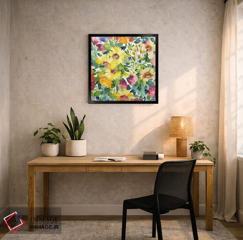 تابلو دکوراتیو باغ لیدیا اثر کیم پارکر - D6B