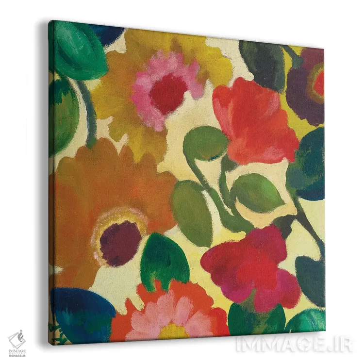 تابلو دکوراتیو شقایق کوهی I اثر کیم پارکر - نمای پرسپکتیو محصول