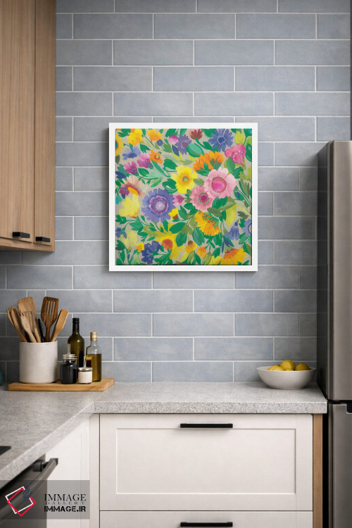 تابلو دکوراتیو باغ آوریل II اثر کیم پارکر - D3W