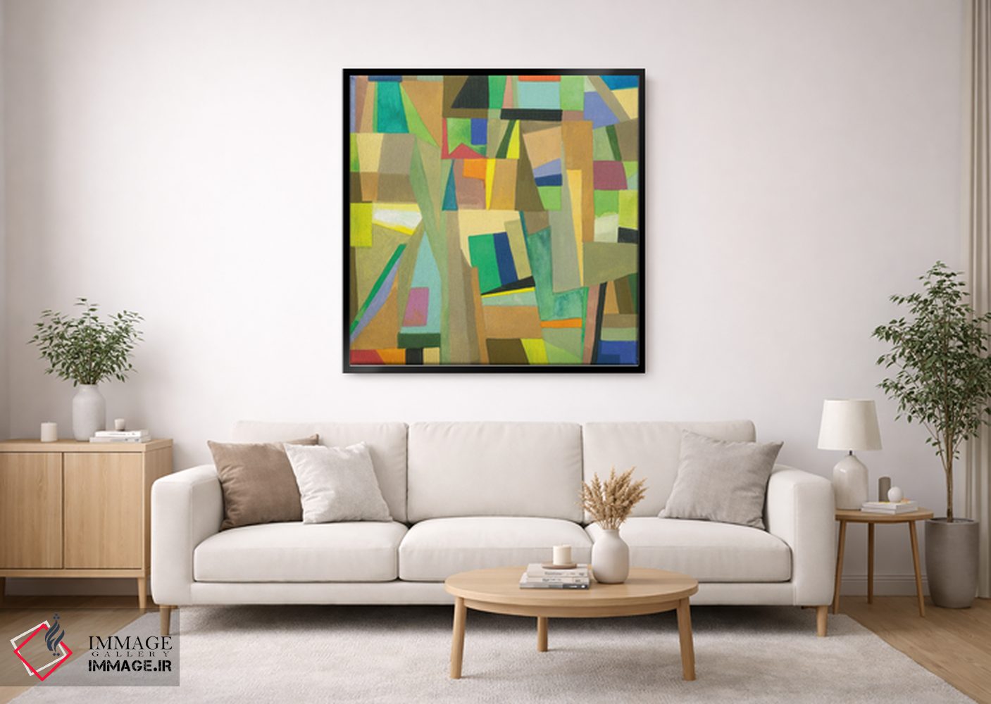 تابلو انتزاعی آمستردام اثر کیم پارکر - D1B