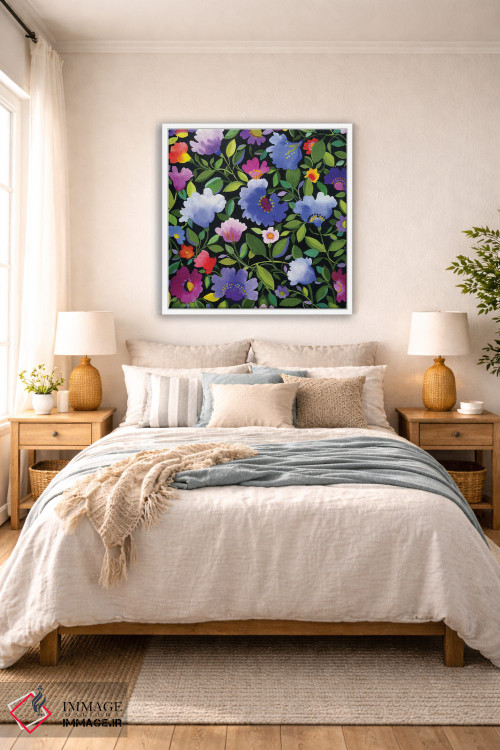 تابلو دکوراتیو باغ هند II اثر کیم پارکر - D4W