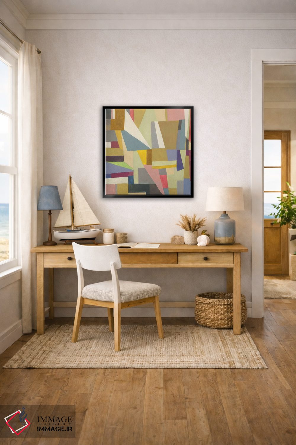 تابلو انتزاعی کپنهاگ اثر کیم پارکر - D3B