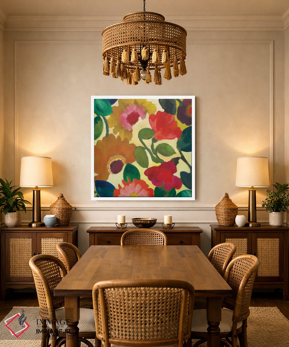 تابلو دکوراتیو شقایق کوهی I اثر کیم پارکر - D2W