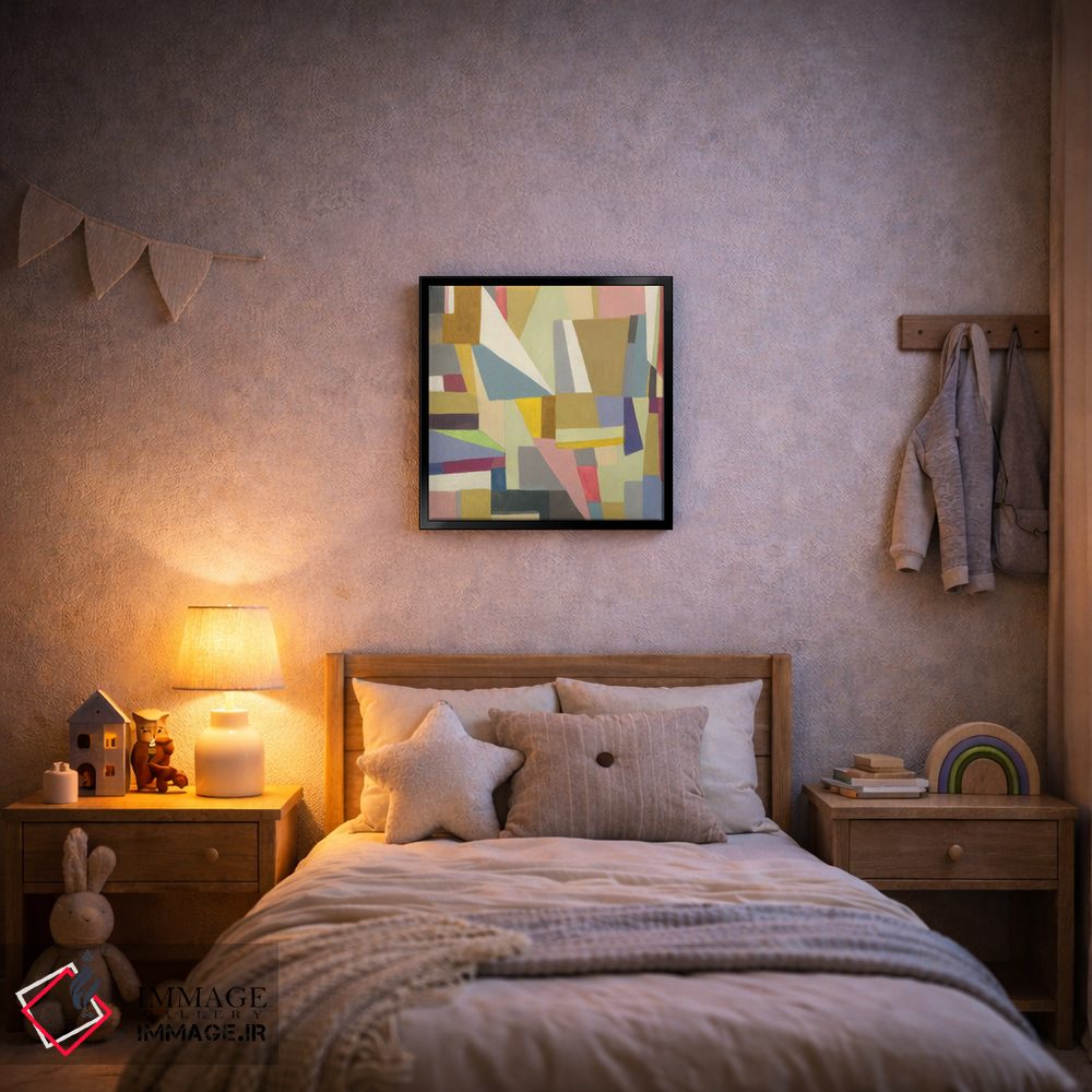 تابلو انتزاعی کپنهاگ اثر کیم پارکر - D6B